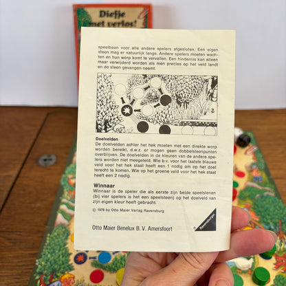 Vintage spel Diefje met verlos 1978