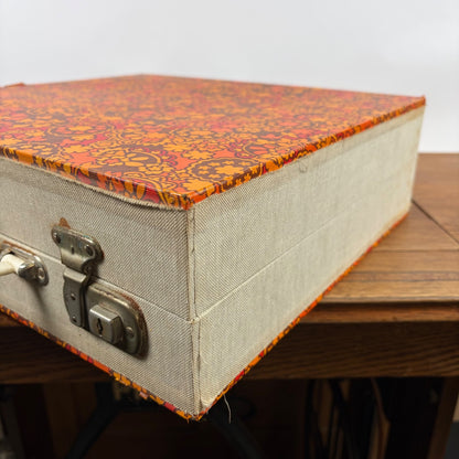 Vintage platenkoffer jaren 70