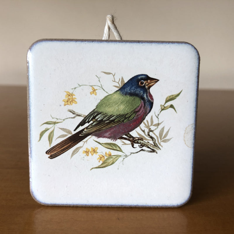 Vintage tegeltjes met vogels