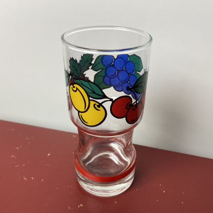 Vintage longdrinkglas fruit