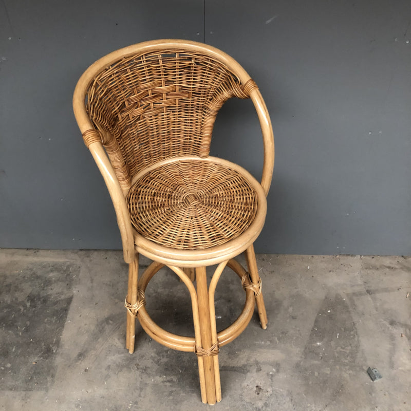 Rotan hoge stoelen