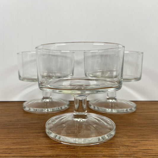 Glazen dessert glazen