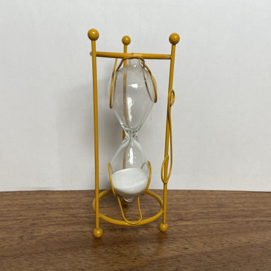 Gele zandloper jaren 80