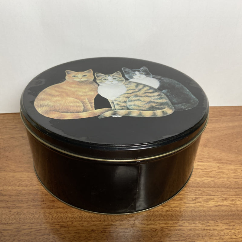 Vintage zwart rond kattenblik