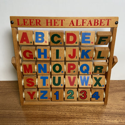 Vintage Leer het alfabet