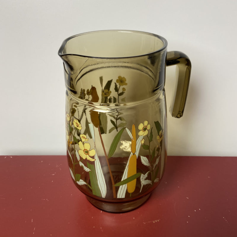 Vintage grote waterkan rookglas