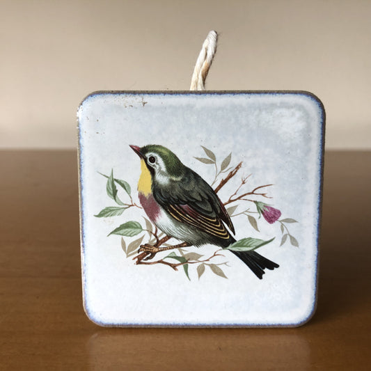 Vintage tegeltjes met vogels