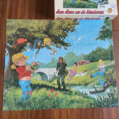 Vintage puzzel Jan Jans en de Kinderen