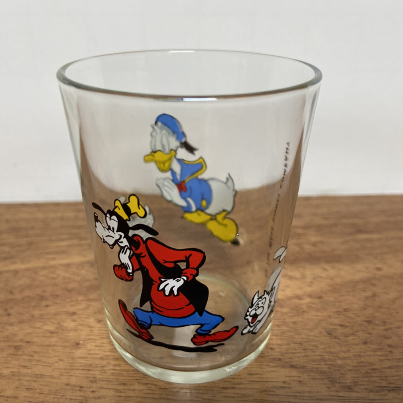 Klein donald duck - goofy glas