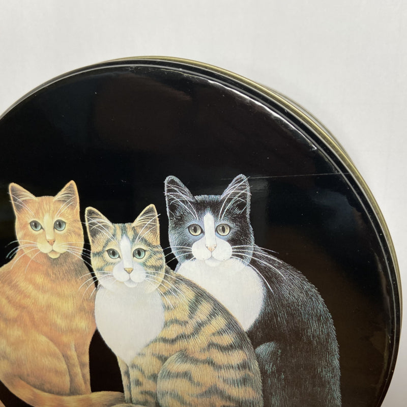 Vintage zwart rond kattenblik