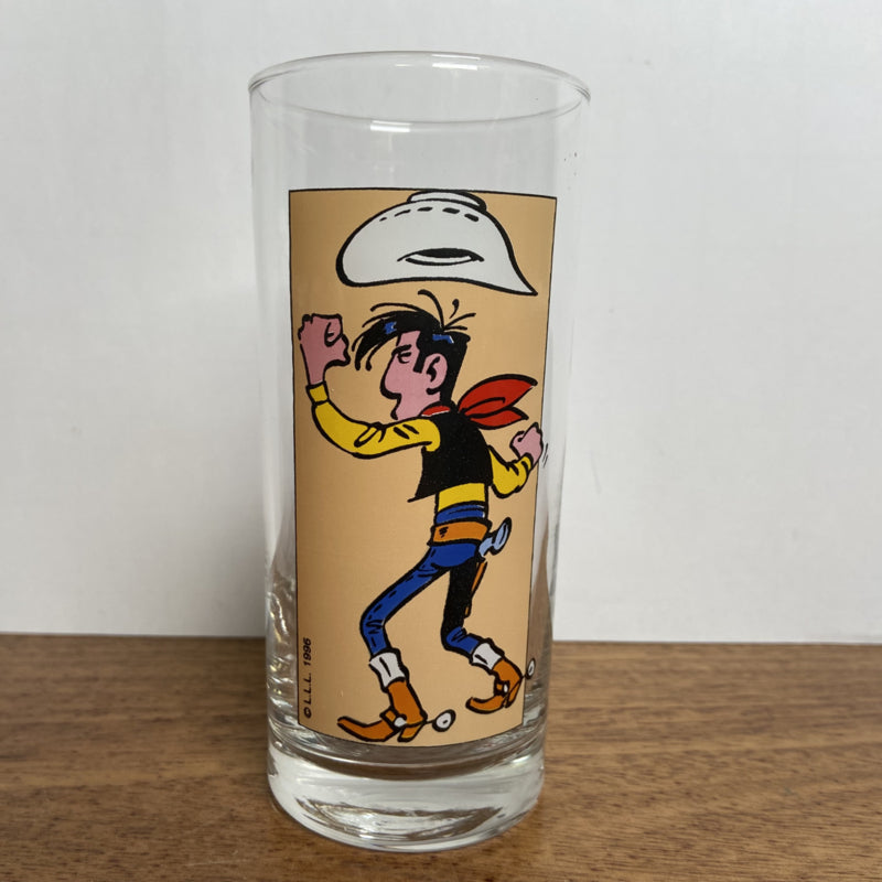 Lucky Luke glas