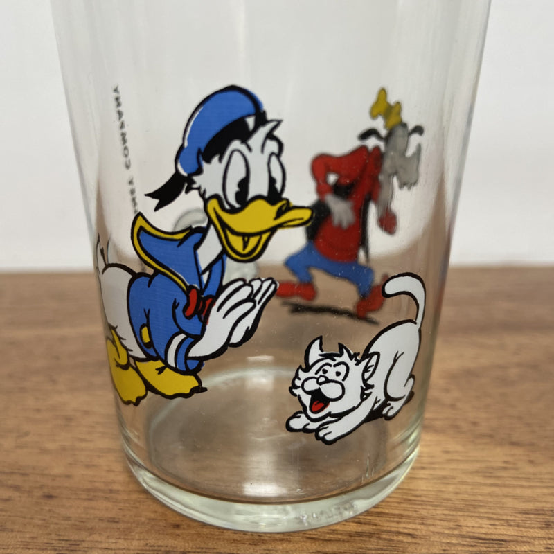 Klein donald duck - goofy glas