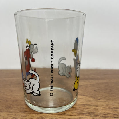 Klein donald duck - goofy glas