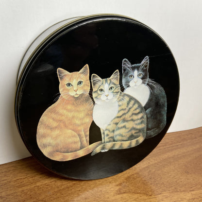 Vintage zwart rond kattenblik