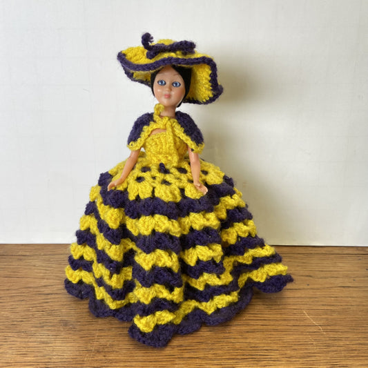 gehaakte pop wc rol houder