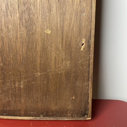 Vintage houten letterbak