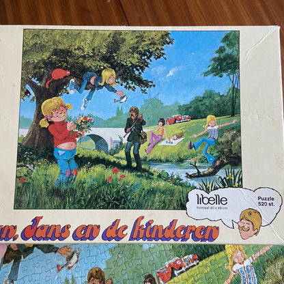 Vintage puzzel Jan Jans en de Kinderen