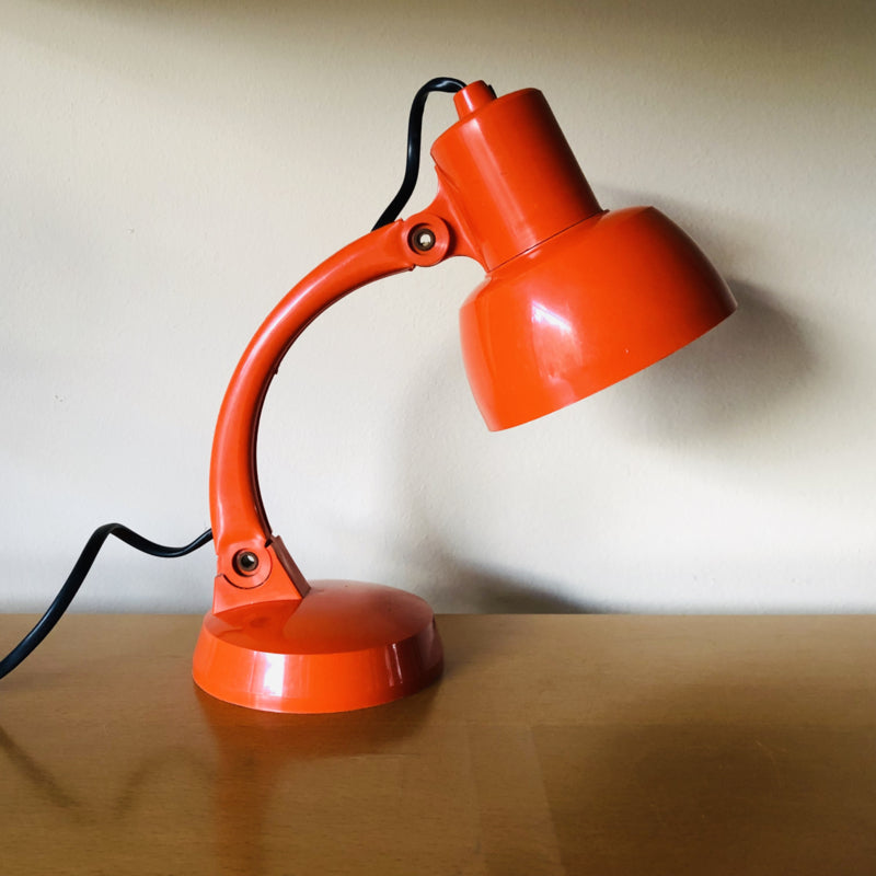 Vintage oranje lampje