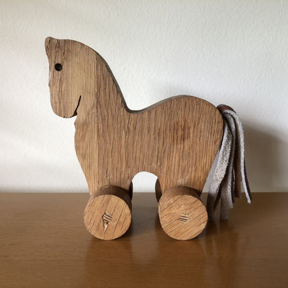 Vintage houten paardje