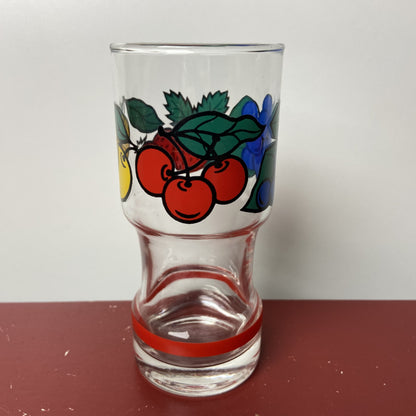 Vintage longdrinkglas fruit