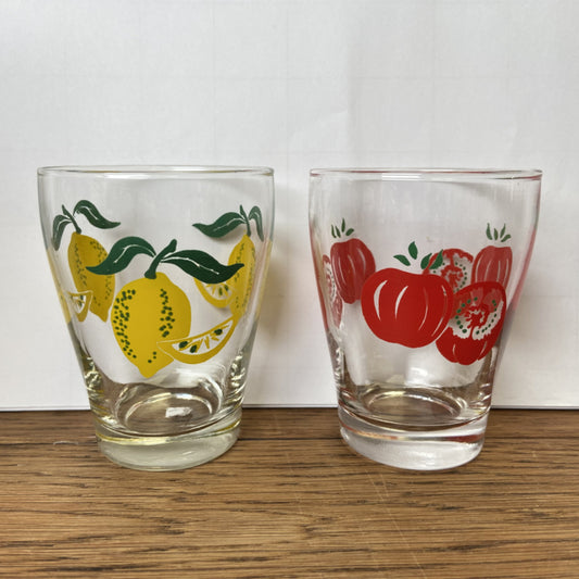 Glaasjes citroen tomaat