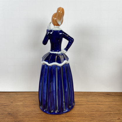 Vintage lady napkin holder